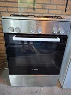 Fornuis+oven Bosch HXA090D50N, Ophalen, 4 kookzones, Zo goed als nieuw, Gas
