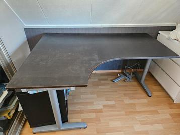 Hoek bureau 120x 160 