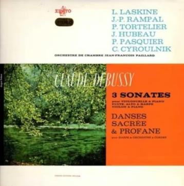 LP Claude Debussy Orchestre De Chambre Paillard – 3 Sonates beschikbaar voor biedingen