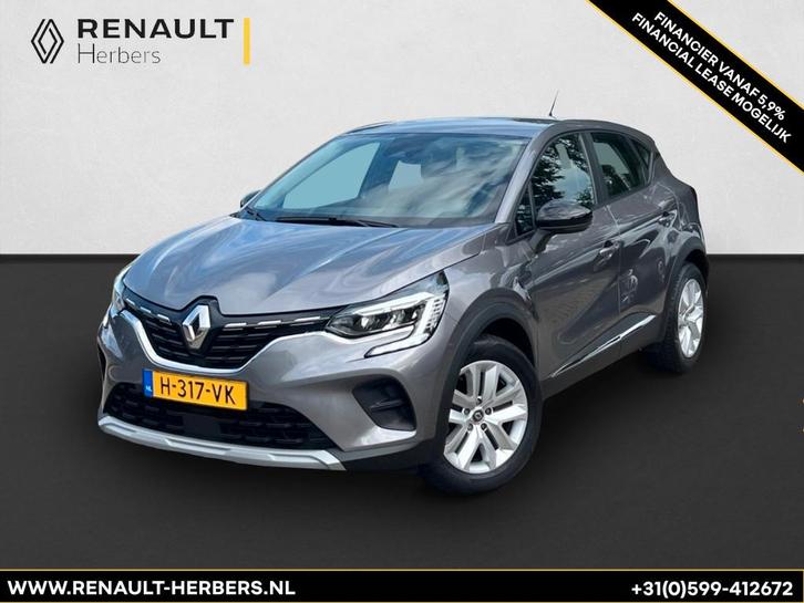 Renault Captur 1.0 TCe 100 Zen CRUISE / KEYLESS / APPLE CARP, Auto's, Renault, Bedrijf, Te koop, Captur, ABS, Airbags, Airconditioning