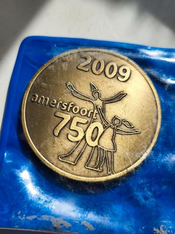 Zware penning Amersfoort 750 jaar 2009 beschikbaar voor biedingen