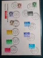 Speciale envelop in mapje Elfstedentocht 1986, Postzegels en Munten, Ophalen of Verzenden, Nederland