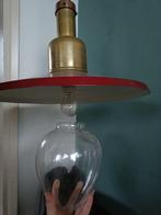 Scheepslamp rood/koper/goud 44 cm in diameter, Antiek en Kunst, Antiek | Lampen, Ophalen