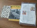 Quilten patronen quilting oud antiek retro vintage handwerk, Ophalen of Verzenden, Gelezen