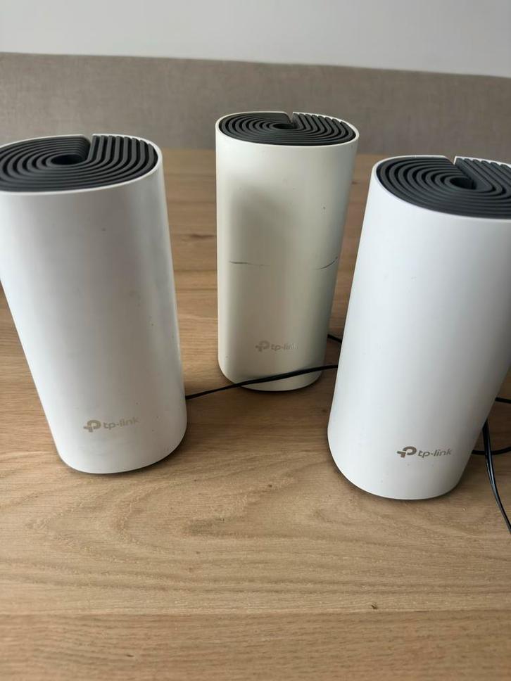 Wifiversterker TP-Link Deco M4 (3-pack) Mesh WiFi Systeem, Computers en Software, Powerlines, Gebruikt, Ophalen