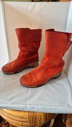 Clumpy rood leer prima staat mt 40, Lage of Enkellaarzen, Ophalen of Verzenden, Clumpy, Gedragen