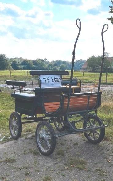 Ponykar geremd, Dieren en Toebehoren, Rijtuigen en Koetsen, Gebruikt, Overige typen, Pony
