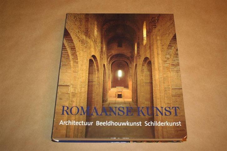 Romaanse kunst. Architectuur, beeldhouwkunst, schilderkunst., Boeken, Kunst en Cultuur | Architectuur, Zo goed als nieuw, Architecten