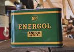Vintage 1 literblik, olieblik BP Energol Antigel Spécial️⛽️, Gebruikt, ., ., .