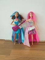 Barbie mattel poppen 2 stuks roze rock n royals set, Kinderen en Baby's, Speelgoed | Poppen, Ophalen of Verzenden, Zo goed als nieuw