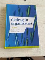 PSYCHOLOGIEBOEK Gedrag in organisaties, Ophalen of Verzenden, Zo goed als nieuw, Overige onderwerpen