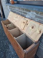 Materiaalkist, voederbak, tuinkist, Tuin en Terras, Ophalen, Zo goed als nieuw, Hout