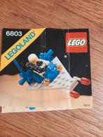 Vintage Lego Legoland 6803 Space Patrol Craft, Ophalen of Verzenden, Gebruikt, Complete set, Lego