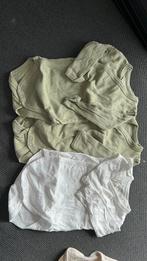 Omslag rompers lange mouwen - 2 paar groen 1 wit - Maat 62, Ophalen of Verzenden, Jongetje of Meisje, Nacht- of Onderkleding