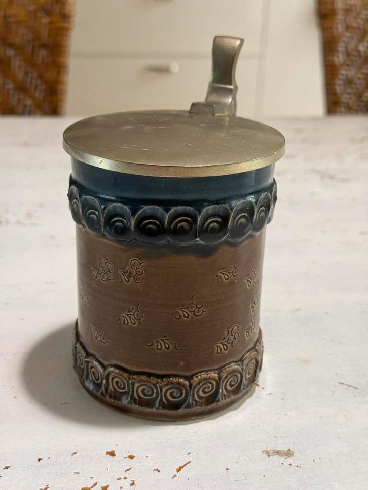 Vintage Bjørn Wiinblad Bierpul Rosenthal (Set van 2), Antiek en Kunst, Antiek | Keramiek en Aardewerk, Ophalen of Verzenden