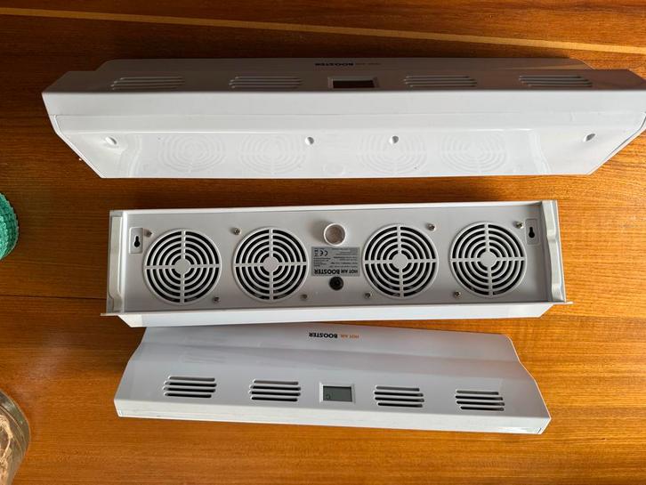 Draagbare, oplaadbare radiator ventilator, Witgoed en Apparatuur, Ventilatoren, Gebruikt, Radiatorventilator, Ophalen of Verzenden