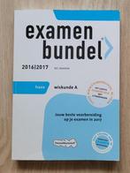 Wiskunde A Havo – Examenbundel 2016/2017, Ophalen, Wiskunde A, Zo goed als nieuw, HAVO