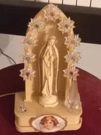 Vintage Maria beeld met lichtjes, Antiek en Kunst, Antiek | Religie, Ophalen of Verzenden