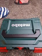 Metabo, Doe-het-zelf en Verbouw, Gereedschap | Boormachines, Ophalen of Verzenden, Zo goed als nieuw, 600 watt of meer