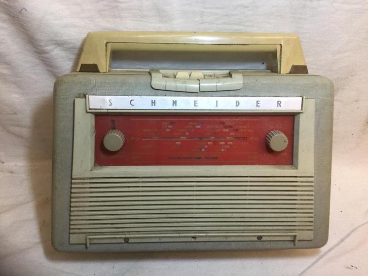 Schneider Zeer oude Transistor, Antiek en Kunst, Antiek | Tv's en Audio, Ophalen of Verzenden