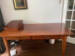 Mahoniehouten eet schrijf tafel., Ophalen of Verzenden