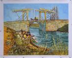 Olieverfreplica Van Gogh: Ophaalbrug van Arles, Verzenden