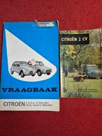 Citroen 2 cv boekjes, Auto diversen, Handleidingen en Instructieboekjes, Ophalen of Verzenden