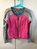 Ninni Vi gaaf jasje vest roze draagmaat 140/146, Gebruikt, Meisje, Ophalen of Verzenden, Ninni Vi