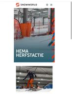 6 kaarten voor Snowworld, Drie personen of meer, Overige soorten, Overige typen