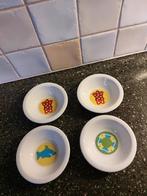 Hema kinderschaaltjes (4 stuks), Ophalen of Verzenden, Porselein, Overige stijlen, Schaal of Schalen