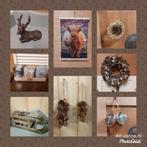 NIEUW! Kerst decoratie, hert, slee, krans, wanddoek, Nieuw, Ophalen of Verzenden, Ar, Gemaalweg 12b Rutten