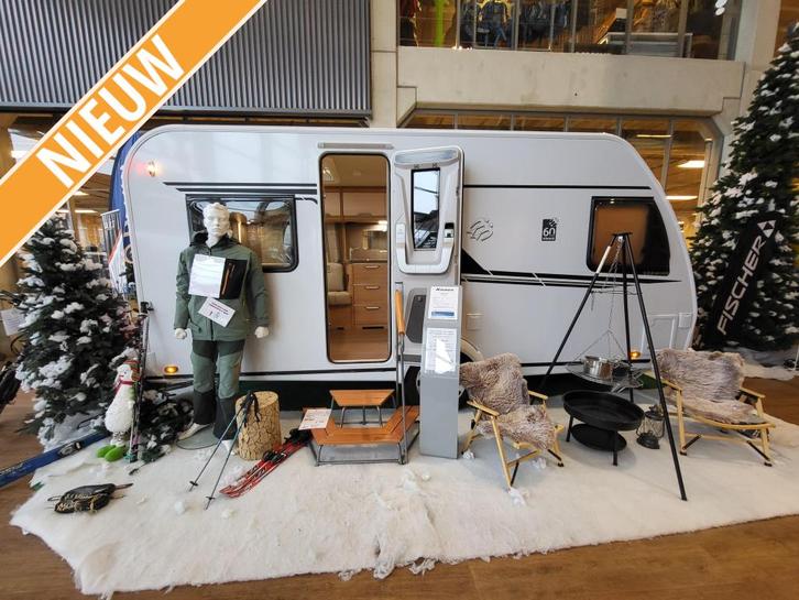Knaus Sudwind 60 Years 450 FU; mooie fabrieksopties, Caravans en Kamperen, Caravans, Bedrijf, tot en met 4, Rondzit, Knaus, Frans bed