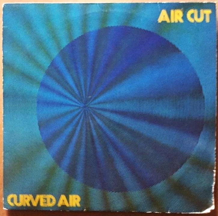 LP Curved Air Air Cut 1973 Duitse persing progrock reissue, Cd's en Dvd's, Vinyl | Rock, Gebruikt, Progressive, 12 inch, Ophalen of Verzenden
