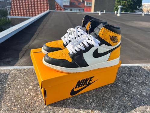 Air Jordan 1 Retro High OG “Taxi / Yellow Toe” – US9,5 / EU4, Kleding | Heren, Schoenen, Gedragen, Sneakers of Gympen, Overige kleuren