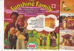 Retro reclame 1977 Mattel Sunshine Family poppen levensblij, Verzamelen, Overige typen, Ophalen of Verzenden