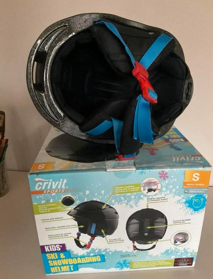 Skihelm Maat S - Inclusief Doos & Helmzak, Sport en Fitness, Skiën en Langlaufen, Gebruikt, Overige typen, Skiën, Overige merken