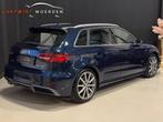 Audi A3 SPORTBACK 40 TFSI S-LINE | VIRTUAL | B&O | KEYLESS |, Auto's, Gebruikt, Blauw, Leder, Bedrijf
