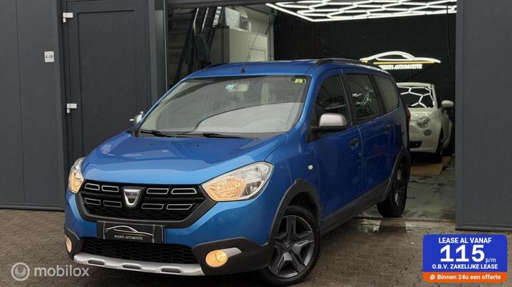 Dacia Lodgy 1.2 TCe Série Limitée Stepway 1e eigenaar|bomb, Auto's, Dacia, Bedrijf, Te koop, Lodgy, ABS, Achteruitrijcamera, Airbags