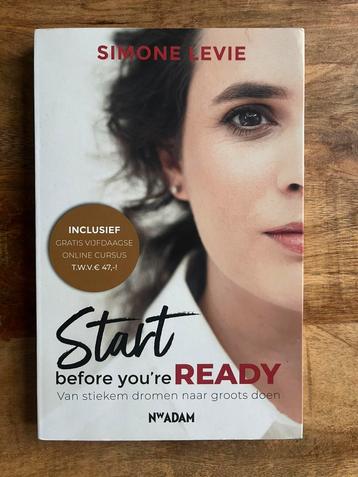 Simone Levie - Start before you're ready beschikbaar voor biedingen