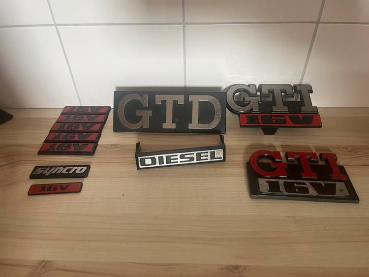 Golf 2 Westmoreland GTI 16v GTD Syncro emblemen, Vacatures, Vacatures | Chauffeurs, Overige vormen, 33 - 40 uur