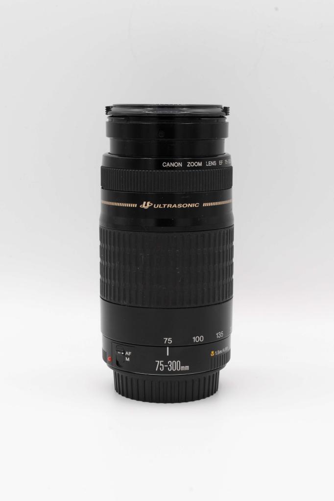 Canon 75-300mm (Foto-Groep Doorn), Audio, Tv en Foto, Fotografie | Lenzen en Objectieven, Gebruikt, Telelens, Zoom