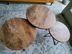 Set salontafels, Ophalen, 50 tot 100 cm, Rond, 50 tot 100 cm