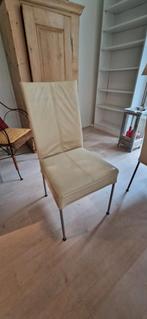 Vier eettafelstoelen, Ophalen of Verzenden, Gebruikt, 90 cm