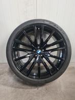 22' BMW X5 G05 X6 G06 Styling 742M Zwart met zomerbanden, Ophalen, 275 mm, Banden en Velgen, Overige maten