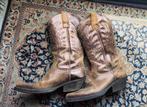 Bronzen bruine Cowboylaarzen western county cowboy laarzen, Hoge laarzen, Bruin, Ophalen of Verzenden, Intrend