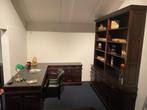Koop nu bureau buro chesterfield mahonie teak nu v.a €750,00, Antiek en Kunst, Ophalen
