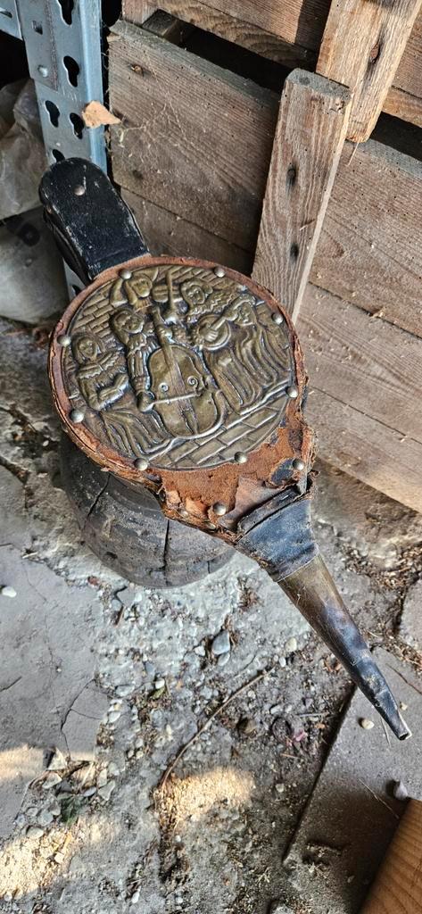 Antieke Decoratieve Blaasbalg, Antiek en Kunst, Antiek | Gereedschap en Instrumenten, Ophalen of Verzenden