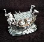 Verzilverde muziek doosje, Het ark van Noah, Ophalen of Verzenden, Gebruikt