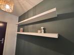 Ikea wandplanken wit lang, Ophalen, Zo goed als nieuw