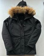 Derek heart winterjas parka, Kleding | Dames, Maat 38/40 (M), Zwart, Zo goed als nieuw, Derek heart